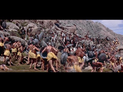 Alexander the Great (1956) - Macedonia vs Athens battle sequence at Chaeronea