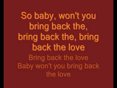 Mike Candys feat. Jenson Vaughan - Bring Back The Love lyrics