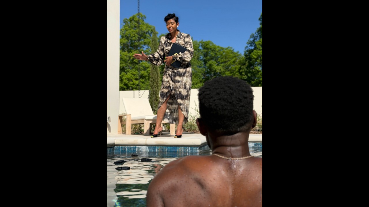 When Natasha gets too close to Jacoby and ends up getting wet!