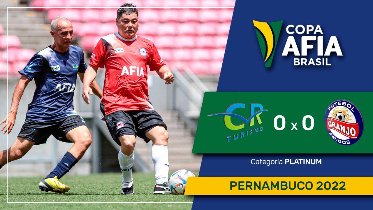 Copa AFIA Brasil – Pernambuco 2022 – CRTUR X AÇOS GRANJO – PLATINUM