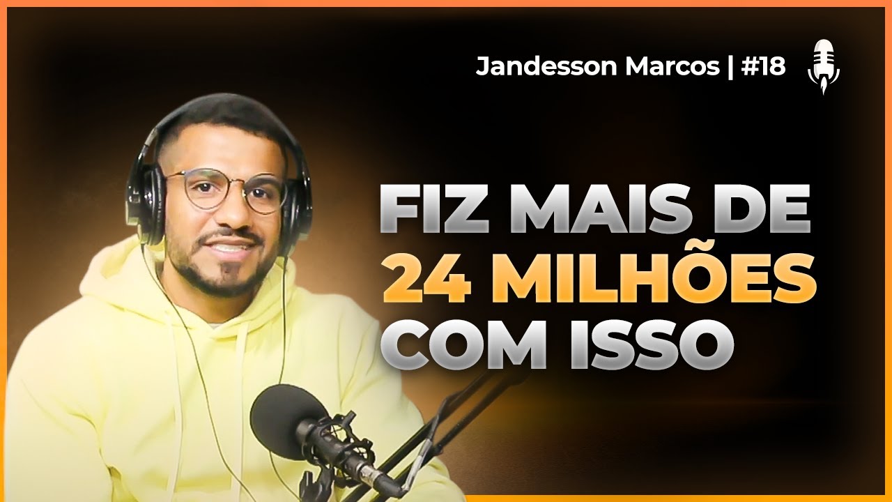 Ele fez MAIS DE 24 MILHÕES no drop seguindo essas estratégias - Jandesson Marcos | Adminercast #18