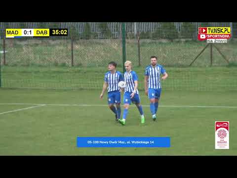 tv.nsk.pl [1:1 Patryk Sawicki 35 k] KS Madziar Nieporęt - KS Dąb Wieliszew 2:2 (1:1) 2023-04-01 g.11