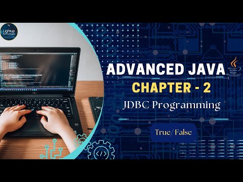 Advanced Java Chapter 2 Jdbc Programming Truefalse