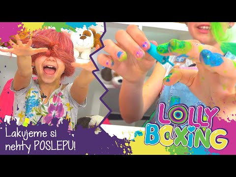 Lollyboxing 49 - Lakujeme si nehty poslepu!
