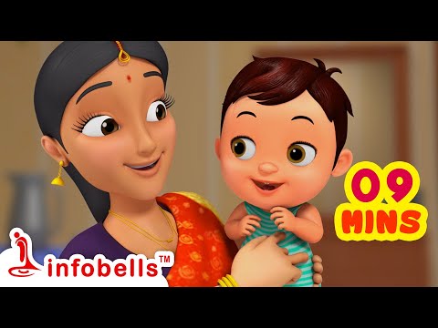 Namma Maneyalondu Putta Papa | Kannada Rhymes and Baby Songs | Infobells