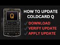 How To Securely Update ColdCard Q Download Verify Apply Firmware