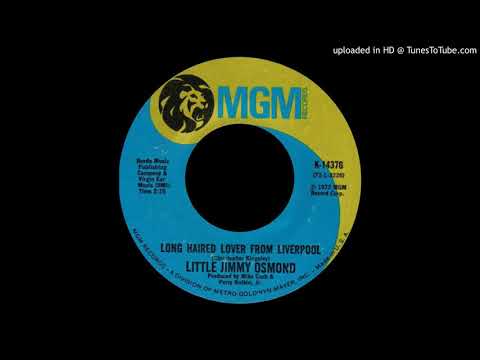 1972_235 - Little Jimmy Osmond - Long - Haired Lover From Liverpool - (45)(2.13) - (1)