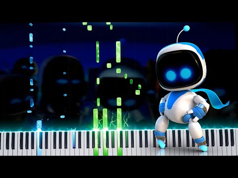 Astro Bot - Announce Trailer Theme: Piano Tutorial