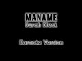 MANAME Karaoke Lyrical