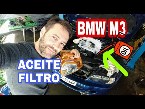 BMW M3 E46 🛠️CAMBIAR ACEITE Y FILTRO FÁCIL💡TUTORIAL PASO A PASO🔩 Oil change S54
