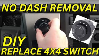 Ford F150 4x4 Switch Fix EASY DIY, No Dash Removal! (2009-2014) 12th gen