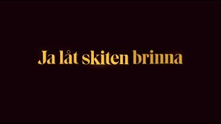 Martin Stenmarck Låt Skiten Brinna lyric video