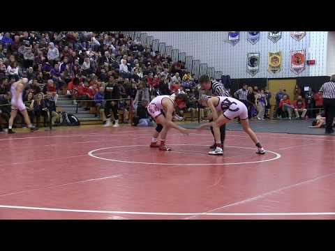 2019 SE AAA regional prelim - 113 - Sam McMonagle (WC Henderson) vs Dylan Bach (Souderton)