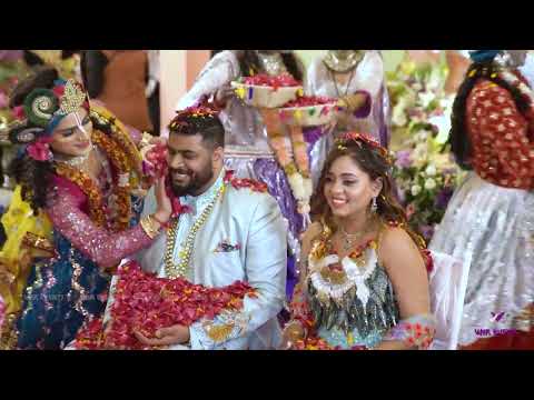 Vishank & Navika's Royal Jaipur Wedding | Hyatt Regency | Mehendi – Krishna Pishwayi Theme