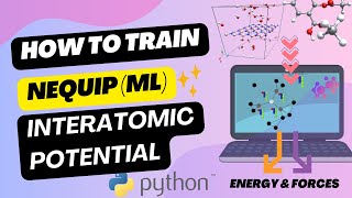 How to train your first ML Interatomic Potential using NequIP? [TUTORIAL 1]
