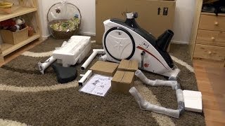 Exercise bike (home trainer) unboxing and constructing - Christopeit AL 2 (Heimtrainer Ergometer)