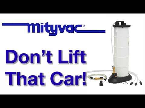 Best oil evacuator on Amazon - Mityvac MV7300
