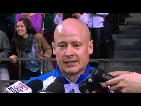 2016 Tim Hortons Brier - Media Scrum - Gold Medal Game