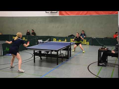 Sarah Natzke - Ellen Tippkemper ( SV Spexard ) am 16.112019: 11:3, 3:11, 11:9, 9:11 und 13:11