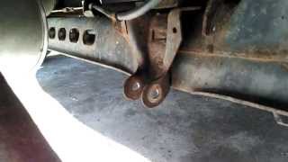 How to change rear shocks and brakes (Relay, Montana, Uplander, Terraza)