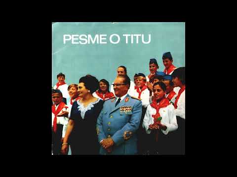 GRAMOFONSKE PLOČE SFRJ - Meš. Hor Umet. Ans. JNA - 1972 - Pesme o Titu - A Strana - HD 4K