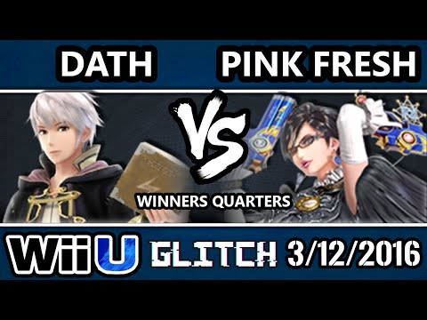 Glitch - DMG | Pink Fresh (Bayonetta) Vs. Dath (Robin) SSB4 Winners Quarters - Smash Wii U
