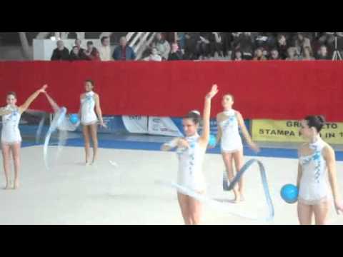 Trofeo Brozzi 2012 - Squadra 3 Palle e 2 Nastri: Alessia, Aurora, Margaux, Sofia, Valeria