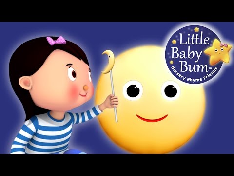 The Moon Song Lullaby | Nursery Rhymes for Babies by LittleBabyBum - ABCs and 123s
