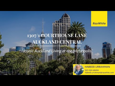 1307/1 Courthouse Lane, Auckland Central, Auckland City, 1 ਕਮਰੇ, 1 ਬਾਥਰੂਮ, Apartment