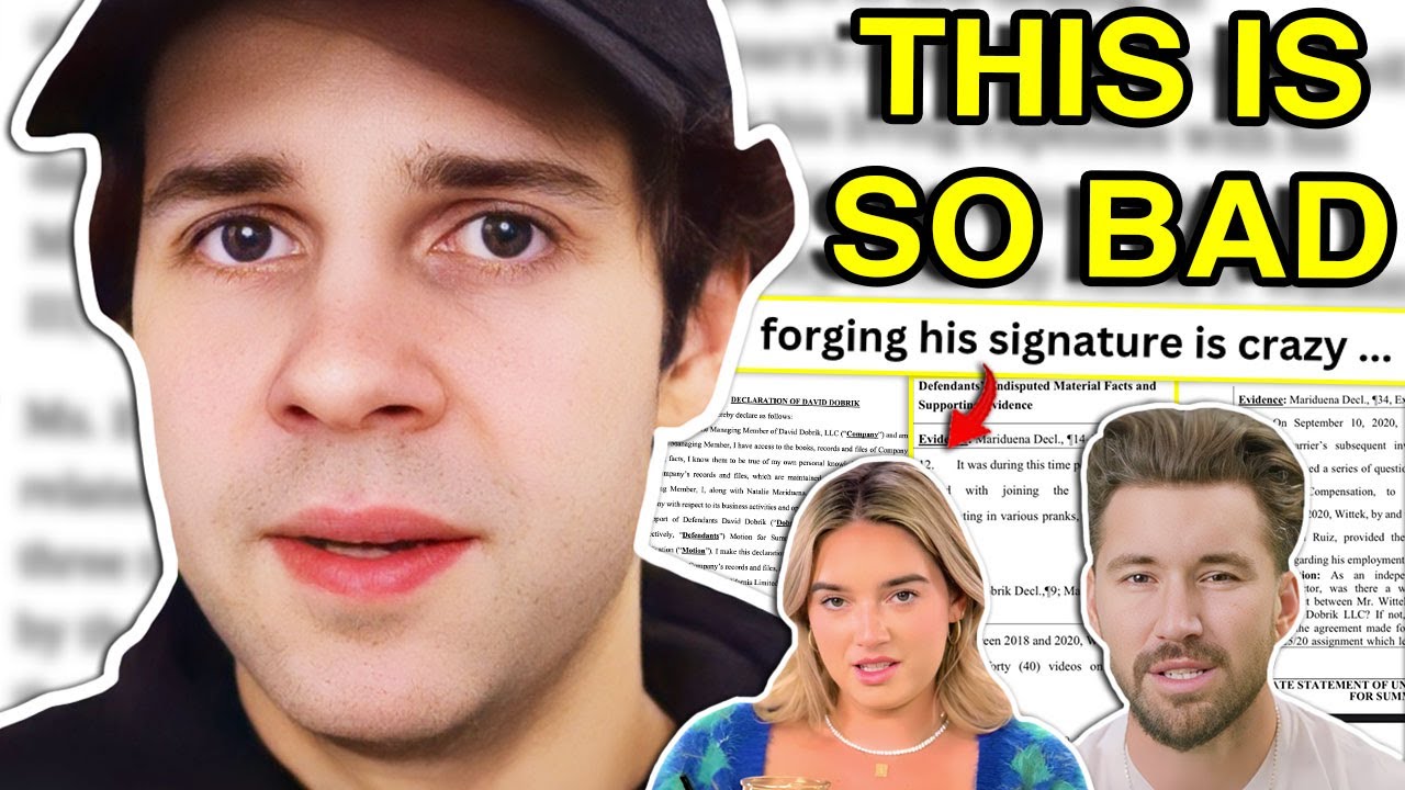DAVID DOBRIK AND NATALIE EXPOSED … lies in jeff wittek lawsuit