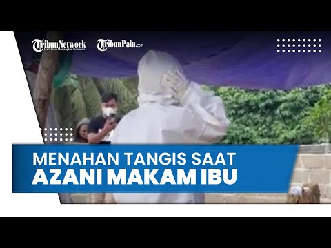 Orangtua Meninggal karena Covid-19, Bocah Yatim Piatu Menahan Tangis saat Azan di Makam Ibu