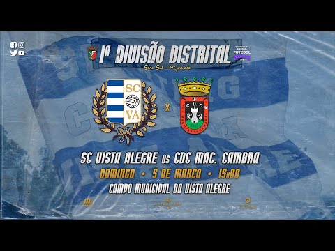 🔴⚽ SC Vista Alegre vs CDC Macieira de Cambra ✔️ 1ª Divisão Distrital 2022/2023