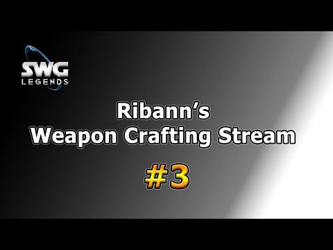 Star Wars Galaxies Legends - Weapon Crafting #3 - New Polymer! SWG Resources