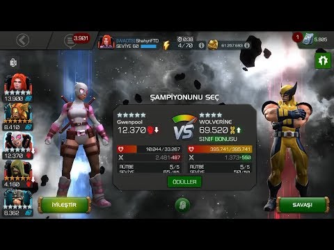 How to defeat Realm of Legends Wolverine with Gwenpool | Marvel Contest of Champions