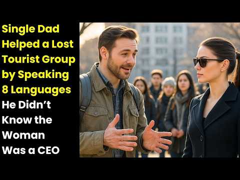 Single Dad Helped a Lost Tourist Group by Speaking 8 Languages — He Didn’t Know the Woman Was a CEO