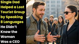 Single Dad Helped a Lost Tourist Group by Speaking 8 Languages — He Didn’t Know the Woman Was a CEO