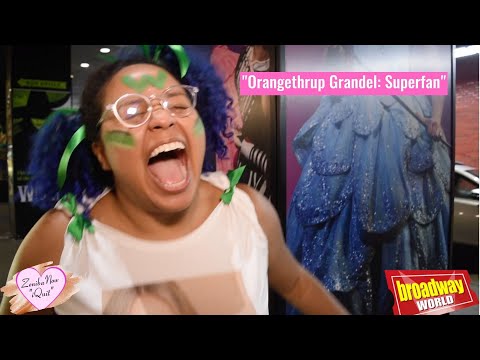 Superfan visits WICKED Broadway