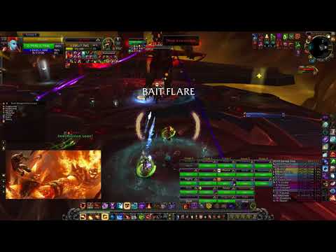Shayande - HEROIC Aggramar World Rank 1 FIRE MAGE DPS