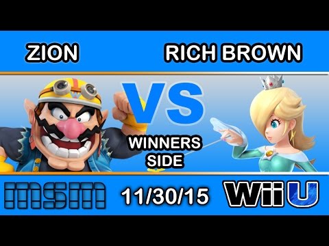 MSM #26 – Zion (Wario) Vs. Rich Brown (Rosalina & Luma) Winners Side - Smash Wii U