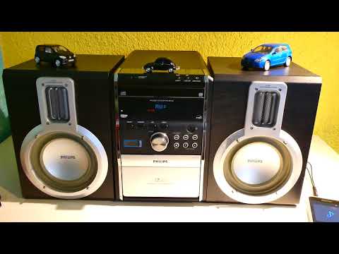 PHILIPS MCM726 Micro Hi-Fi System Bass Test! (re-upload 2018)