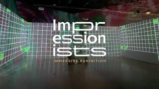 Impressionists Immersive Experience Setup Timelapse