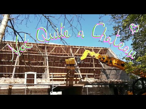 Not Quite a Chateau DIY 71 - Barn Roof -  Start to Amazing Finish -  A Blackbird -  and A River View