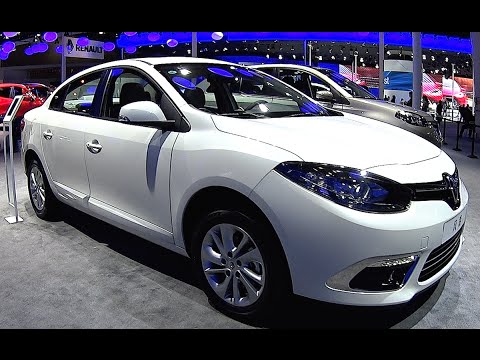 New sedan Renault Fluence 2016, 2017, video interior, exterior