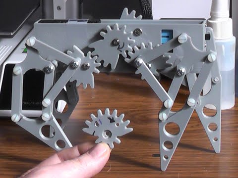 Dual Speed gear design for walking robot by RobotHut - Thingiverse