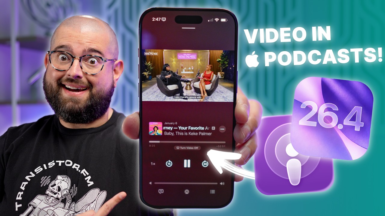 Apple Is Taking on YouTube with iOS 26.4