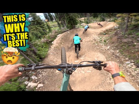 THIS IS WHY RIDING MTB DOWNHILL IN CANADA IS THE BEST!