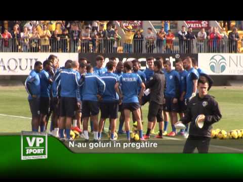 N-au goluri în pregătire