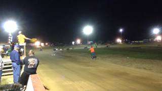 preview picture of video 'Clark County 4H Go Kart Track Flathead Heat 5-3-14'