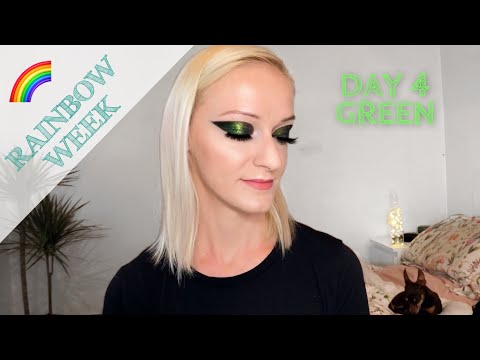 Rainbow Make-up Week - Green / MAKE-UP BY ROMI