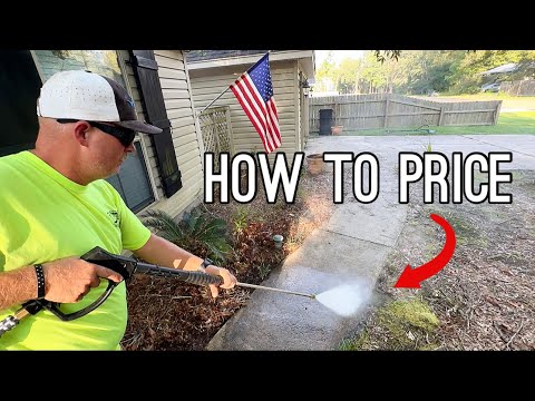How To Price Pressure Washing Jobs If You’re Just Starting
